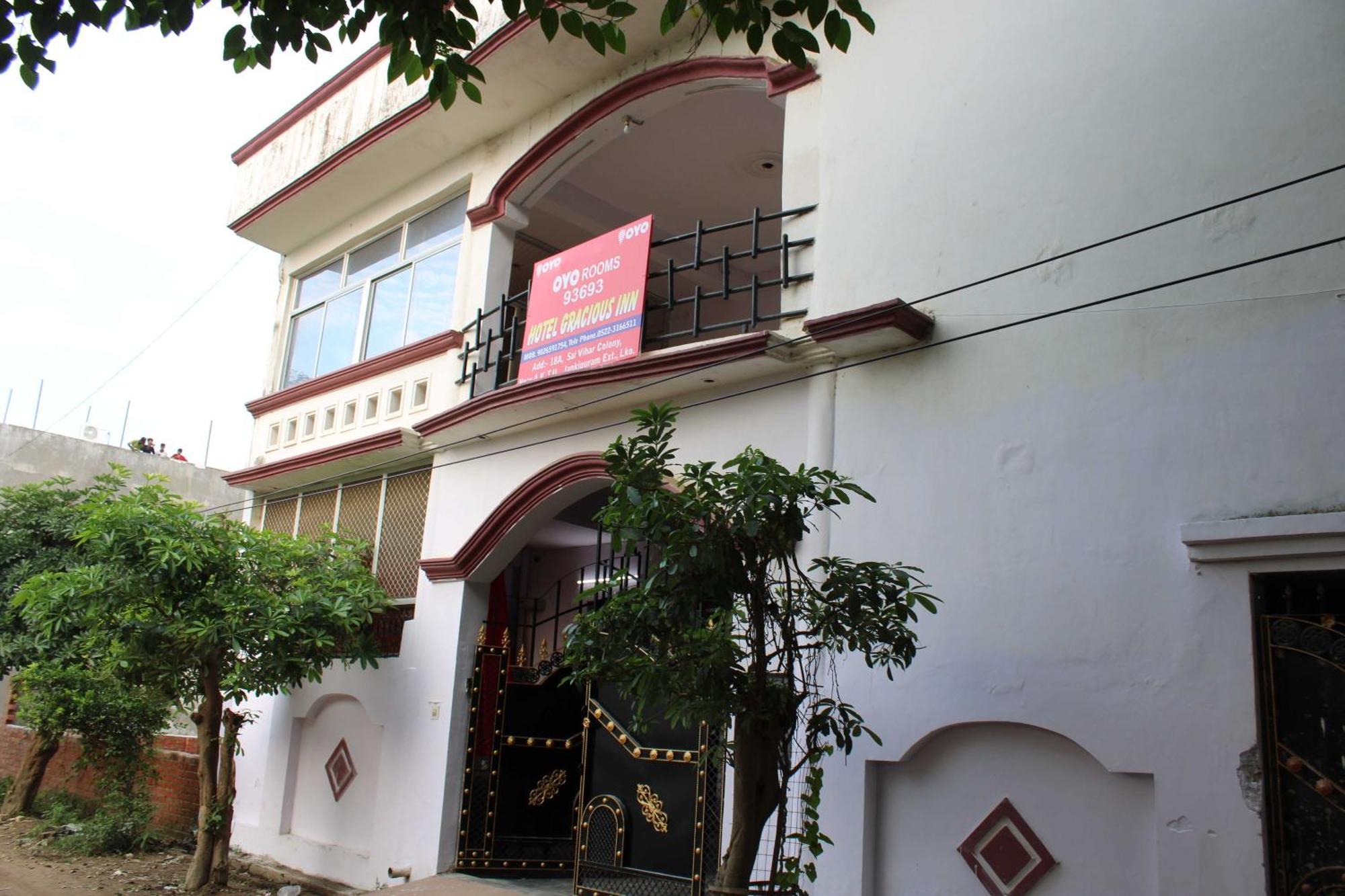 Hotel O Gracious Inn Lucknow Exterior foto
